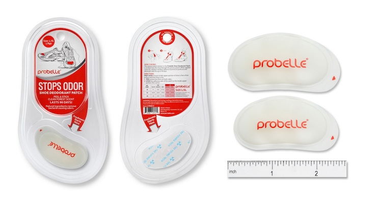 Probelle Launches the First-Ever Shoe Deodorant Patch
