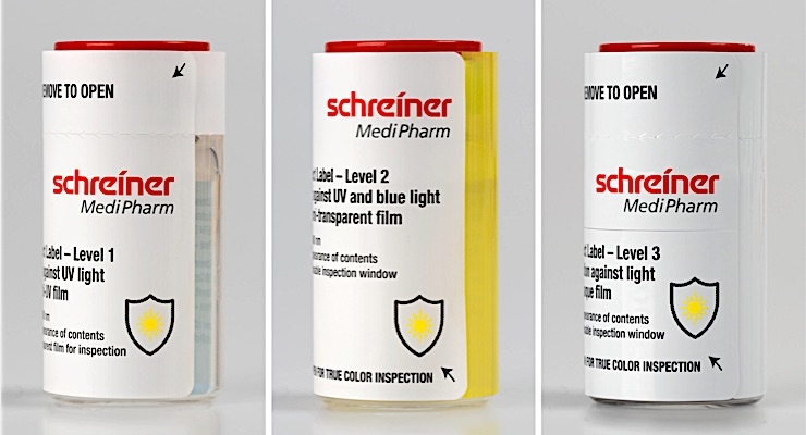 Schreiner MediPharm introduces UV and light protection labels 