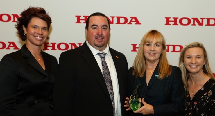 BASF Receives Honda of America’s Waste Stewardship Award