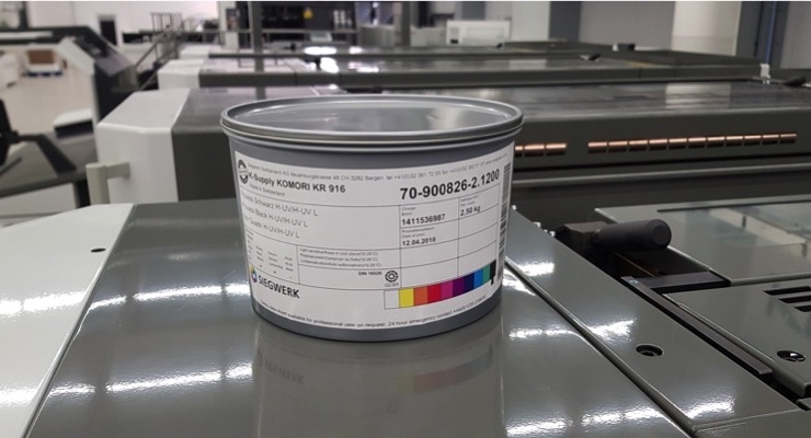 Siegwerk, Komori Develop K-Supply UV Inks 