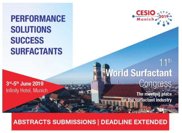 World Surfactant Congress Seeks Abstracts