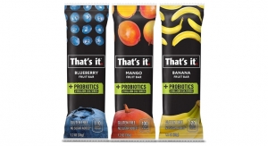 That’s It Introduces Probiotic Fruit Bars