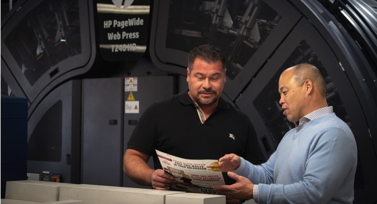 Advantage Chooses HP PageWide T240 HD Press to Expand Digital Capabilities