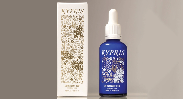 Kypris Antioxidant Dew Refreshes with Organic, Wild-Crafted, and Sustainably Grown Ingredients