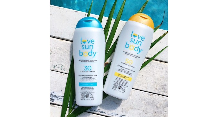 Love Sun Body Promotes Safer Sunscreens & Chemical Ingredient Bans