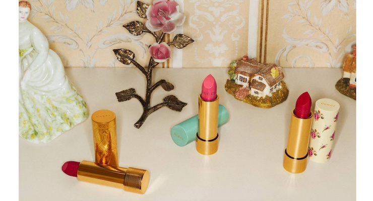 Gucci Beauty Launches Lipstick Line