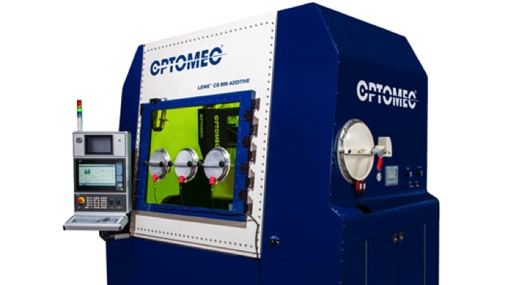 Optomec, Select Additive Technologies to Distribute LENS Metal 3D Printing Technology Across US