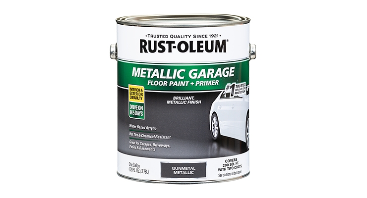 Rust Oleum Launches Metallic Concrete Floor Paint Coatings World