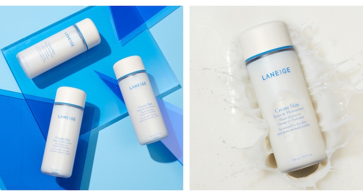 Laneige Launches Cream Skin Toner & Moisturizer