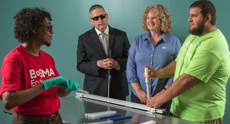 PPG Indy Aerospace Center, Bosma Providing Employment Opportunities for Blind, Visually Impaired