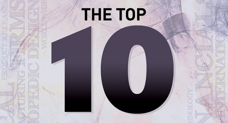 The 2019 Top 10 Global Orthopedic Device Firms