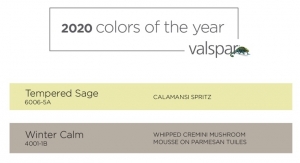 Valspar 2020 Colors of the Year