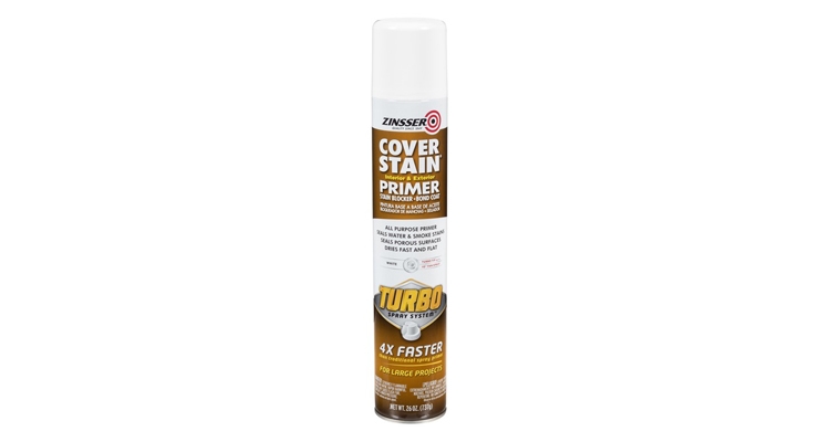 Zinsser Cover-Stain Primer Now in Turbo Spray System  