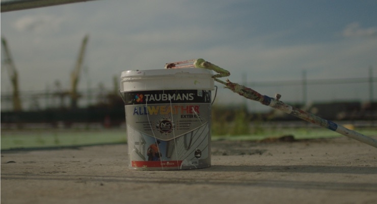 TAUBMANS All Weather Paint by PPG Used to Create Record-breaking Mural