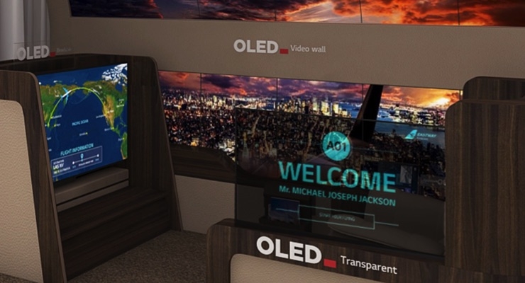 LG Display to Introduce Latest Displays for Airplanes, Automobiles and More at CES 2020