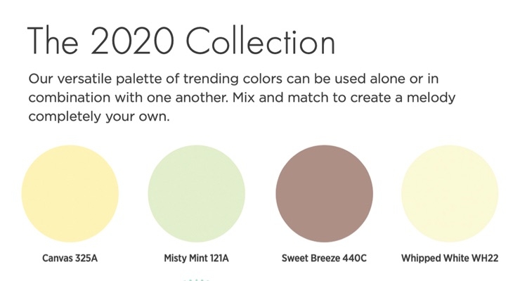 Pratt And Lambert S 2020 Color Collection Coatings World - Dutch Boy Paint Colors 2020