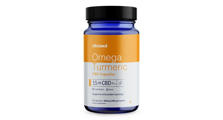 Elixinol Introduces Omega Turmeric CBD Capsules