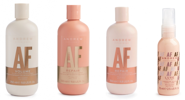 Primark X Andrew Fitzsimons Release Haircare Collection
