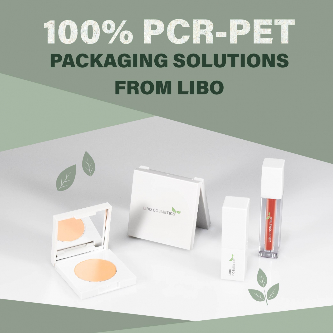 100% PCR-PET PACKAGING SOLUTIONS FROM LIBO 