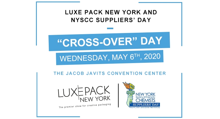 Luxe Pack New York and NYSCC Suppliers’ Day Will Cross Over