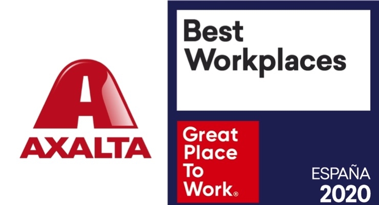 Axalta Spain Ranks in Top 30 of Best Workplaces 2020