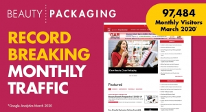 Beauty Packaging Announces Record-Breaking March 2020 Website Traffic