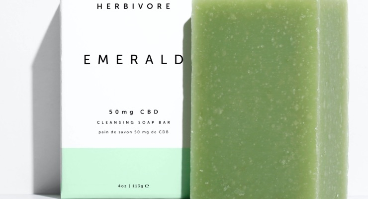 Herbivore Adds CBD Soap