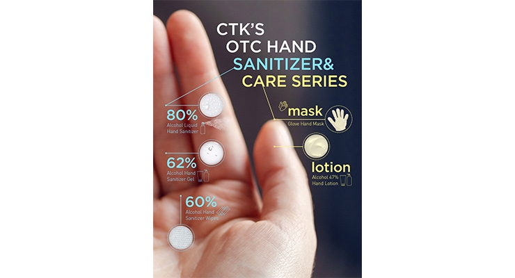 CTK Launches New OTC Hand Sanitizer/Hand Care Line