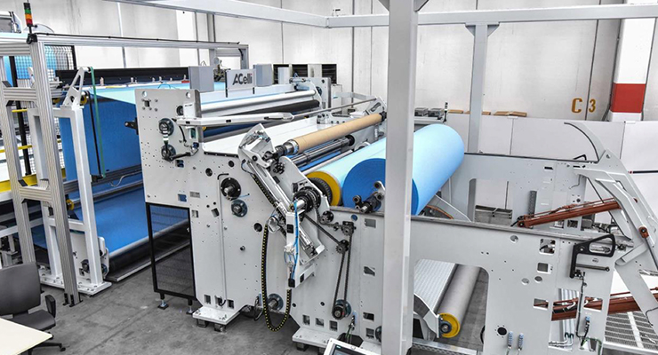 A.Celli F-LINE® Lamination Machine: the best solution for the Nonwovens Industry
