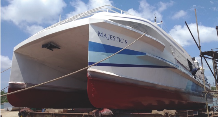 Majestic Fast Ferry Achieves Higher Speeds, Reduced Energy, Environmental Impact with PPG Coating