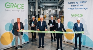 Grace Doubles LUDOX Colloidal Silica Capacity with European Plant Opening