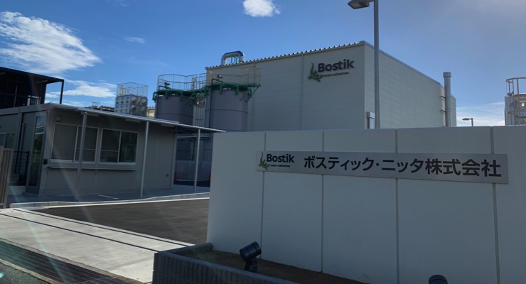 Bostik Starts Up Adhesives Plant in Japan