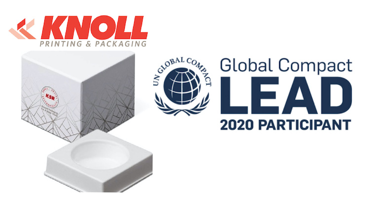 Knoll Printing & Packaging Announced as Global Compact LEAD