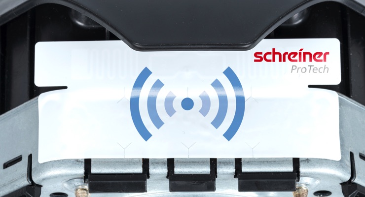 Schreiner ProTech develops RFID component tracking label