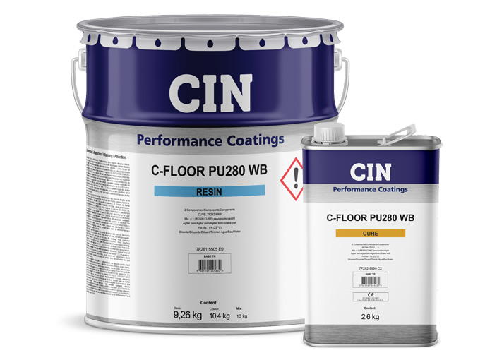 CIN Launches C-FLOOR PU280 WB  to Coat Large Areas of Concrete 