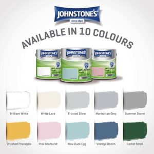 JOHNSTONE’S Brand by PPG Launches Anti-Bacterial Matt Paint