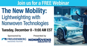 The New Mobility: Lightweighting with Nonwoven Technologies