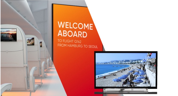 AERQ, JOLED Integrating Medium-sized OLED Displays in Aircraft Cabins