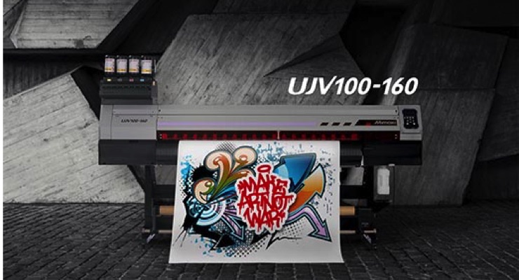 Mimaki UJV100-160 Awarded Best Roll-to-Roll Printer by EDP