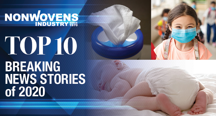 Nonwovens Industry’s Top 10 Breaking News Stories of 2020