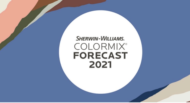 Create Balance in Built Environments with Sherwin-Williams 2021 Colormix Forecast Color Collections