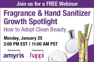 Fragrance & Hand Sanitizer Growth Spotlight: How to Adopt Clean Beauty