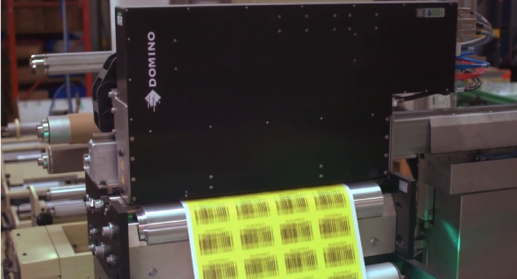 Print 1+ Million Unique Codes Per Hour with Domino’s K600i Digital Inkjet Printer