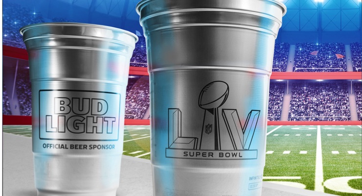  Ball Aluminum Cups Available to Fans at Super Bowl LV