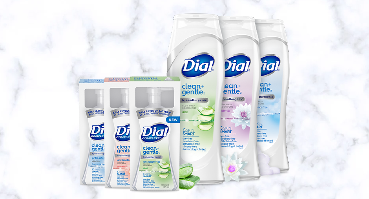 Dial Rolls Out Clean + Gentle