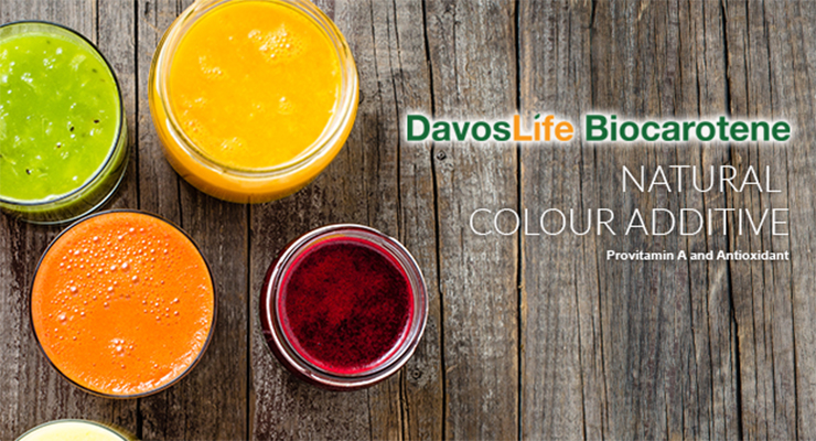 Davoslife Biocarotene: A Natural Colour Additive with Antioxidant Properties