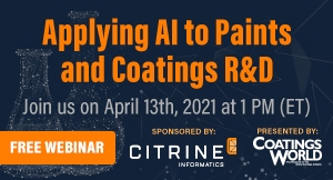 Applying AI to Paints and Coatings R&D
