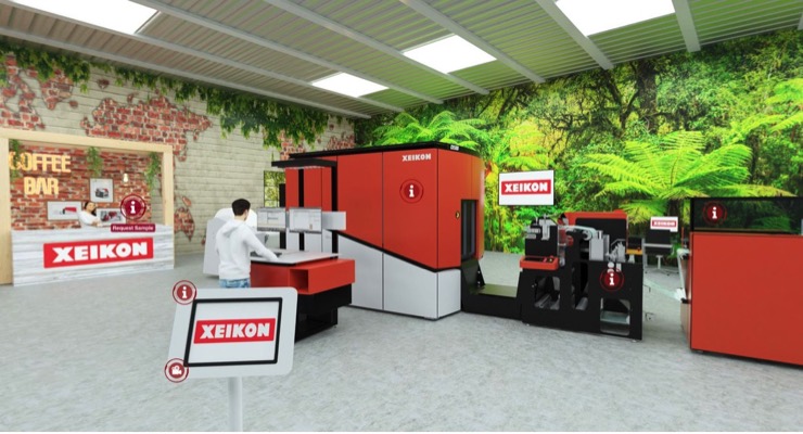 Xeikon Launches Virtual Innovation Center for Wall Decoration