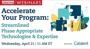 Accelerate Your Program: Streamlined Phase Appropriate Technologies & Expertise