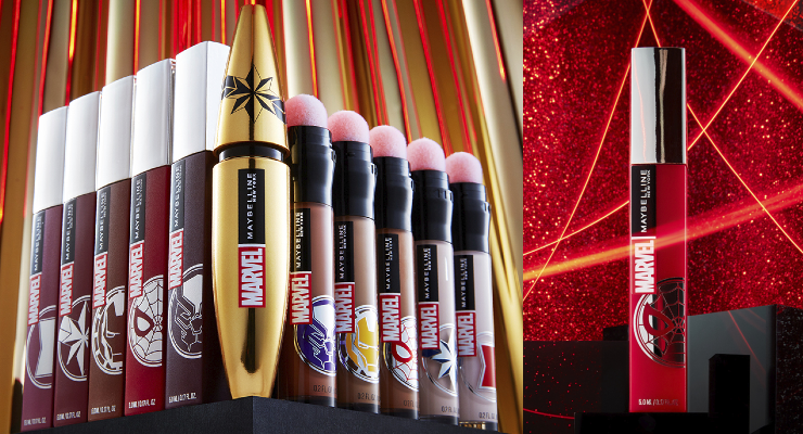 Maybelline  Launches Makeup Collection with Marvel